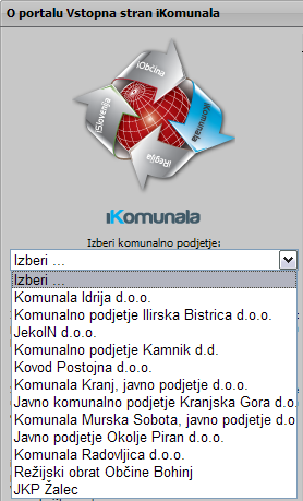 Dostop do portala iKomunala